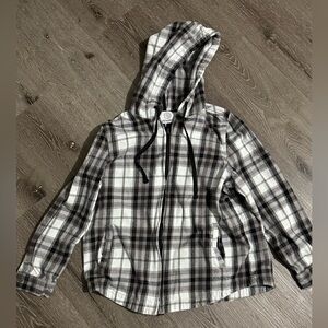 Plaid Zipup Jacket